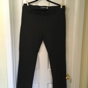 Betabrand Women’s Classic Charcoal Grey Dress Yoga Pants 2XL